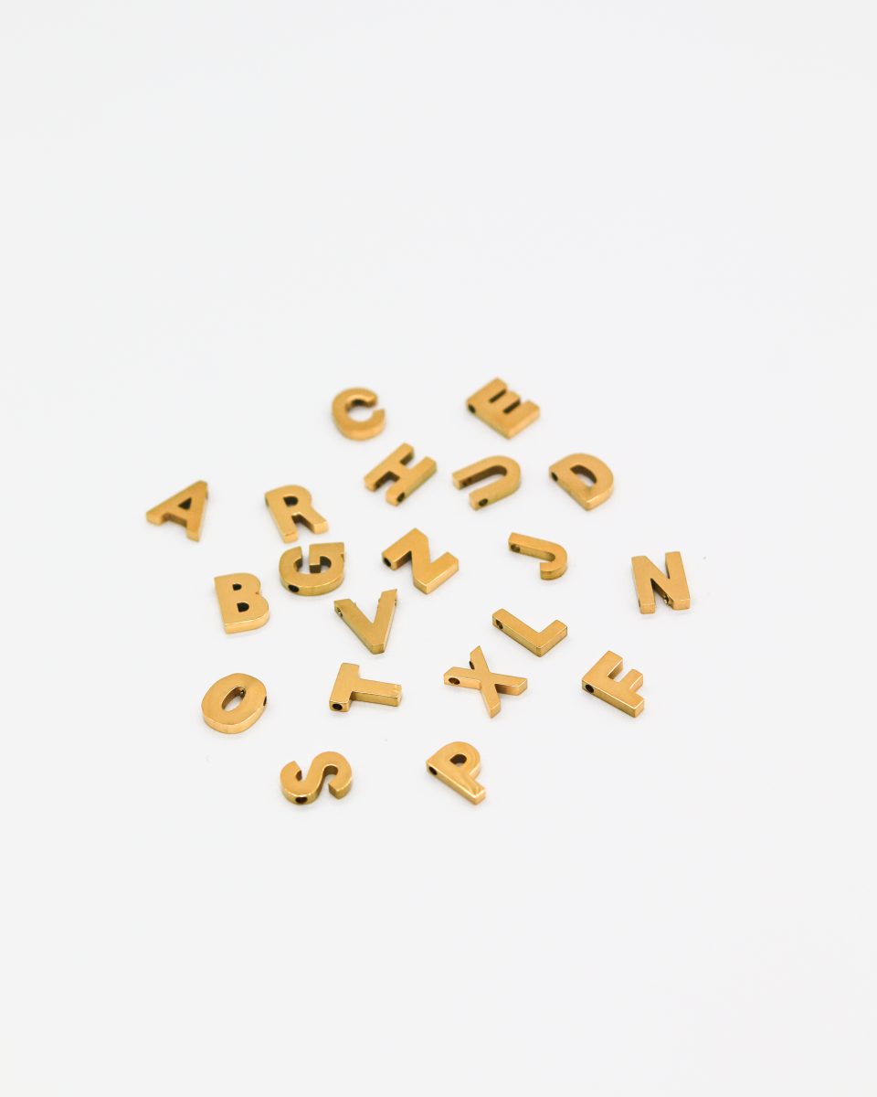 Letras Colar Alpha